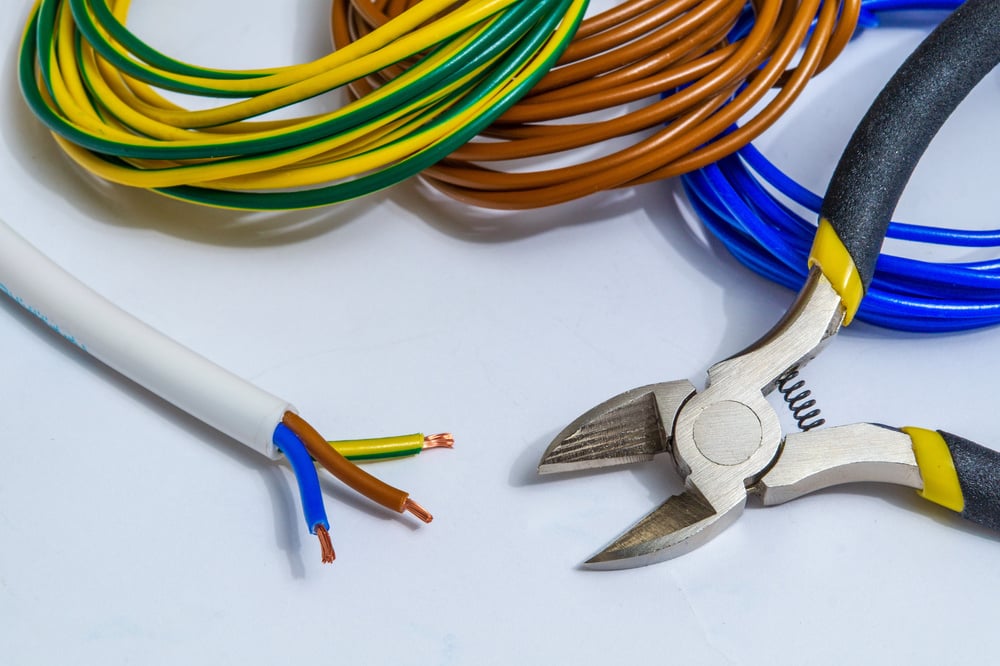 Spare parts, tool and wires for replacement or repair of electrical equipment